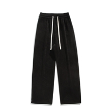 麦穗纹提花裤子男款宽松直筒运动美式复古休闲卫裤K8668-特价P34，男装休闲裤，电商A007