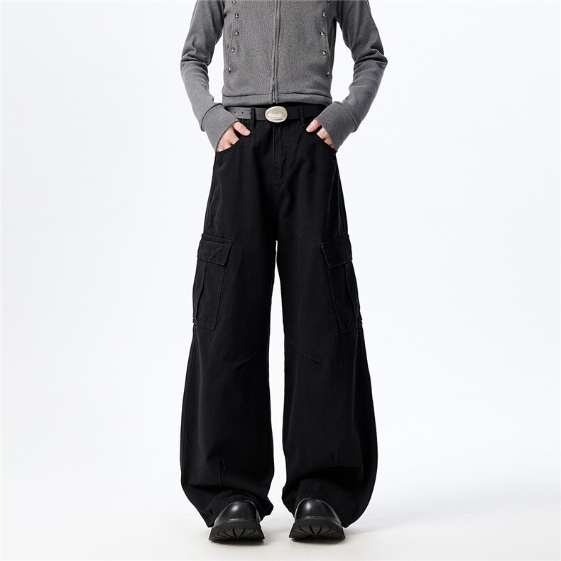 XT077现货重磅秋冬春季现货拼接工装休闲裤棚拍(P65X118)10，男装工装外套，电商C315