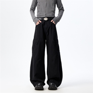 XT077现货重磅秋冬春季现货拼接工装休闲裤棚拍(P65X118)10,男装工装外套,电商C315