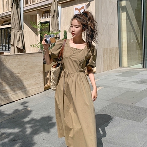 【现货】夏季新款纯色连衣裙82363-P115-K165图片