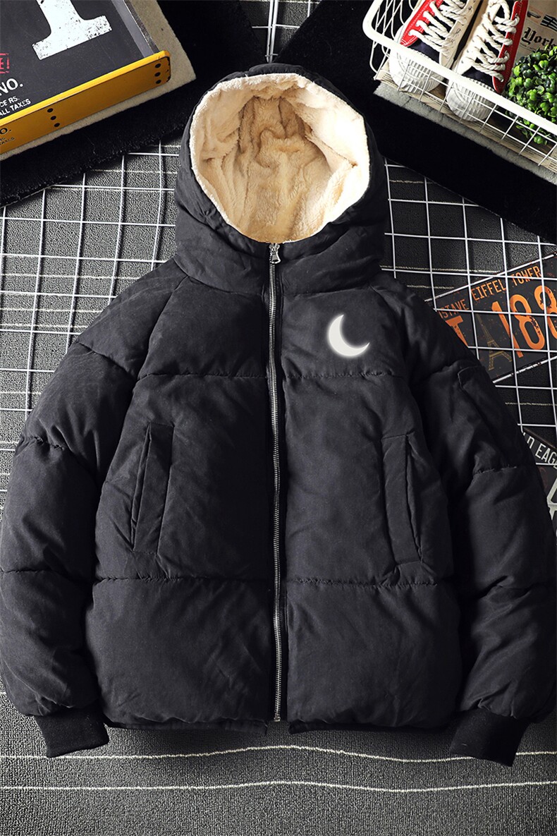 MY16055-P100加厚加绒连帽棉衣男大码棉服男面包服男,男装棉衣,电商A040A