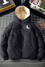 MY16055-P100加厚加绒连帽棉衣男大码棉服男面包服男，男装棉衣，电商A040A