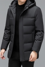 冬季2022休闲男士可脱卸帽羽绒服中青年加厚保暖外套YD8215-P198，男装羽绒服，星座1105-3