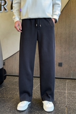 K555-P68控98-常规加绒都有秋冬加绒高级条纹男裤直筒休闲裤新款，男装卫衣，星座102A（原电商D309-1）