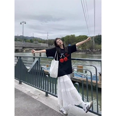 H0700-P30夏季休闲学院风短袖印花t恤女，男装T恤，星座617A-2
