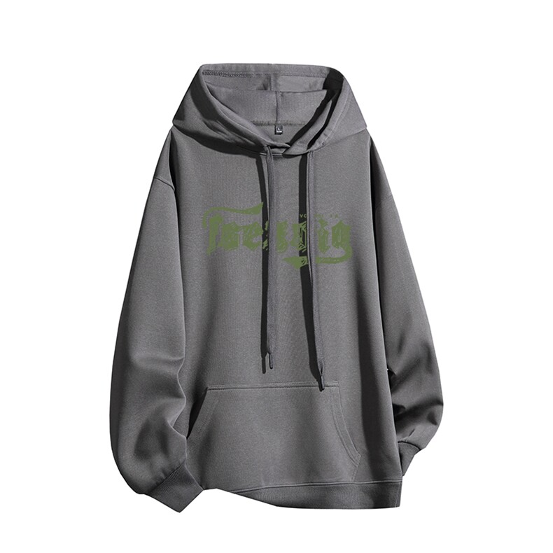 得物供货、复合重磅420克现货连帽卫衣宽松HD019-1-HML451-特P45,男装卫衣,电商019-1