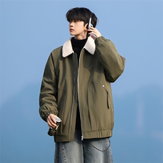 M8877-P85L-9XL冬季新款大码毛领棉衣外套，男装棉衣，星座109