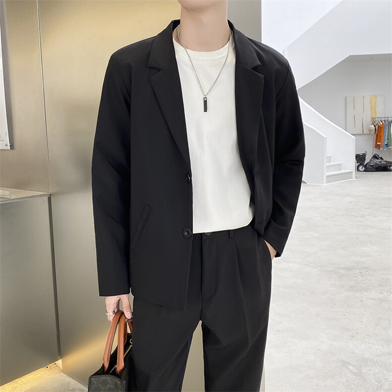 JY316-P56韩版潮流商务休闲高级感宽松西服上衣潮,男装西服,星座1501-3
