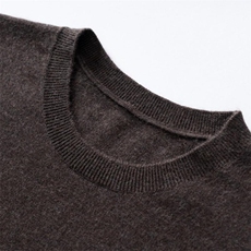 2025秋冬百搭时尚简约圆领长袖针织羊绒衫，男装羊绒套衫，致织羊绒