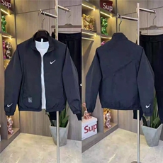 (网图)刺绣棉服休闲立领二棉夹克外套轻奢上衣313B-JK808棉-78，男装夹克，星座313B