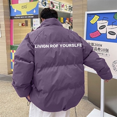 现货抖音得物可供视频冬季三防加厚羽绒棉衣外套面包棉服81130，男装棉衣，电商A486