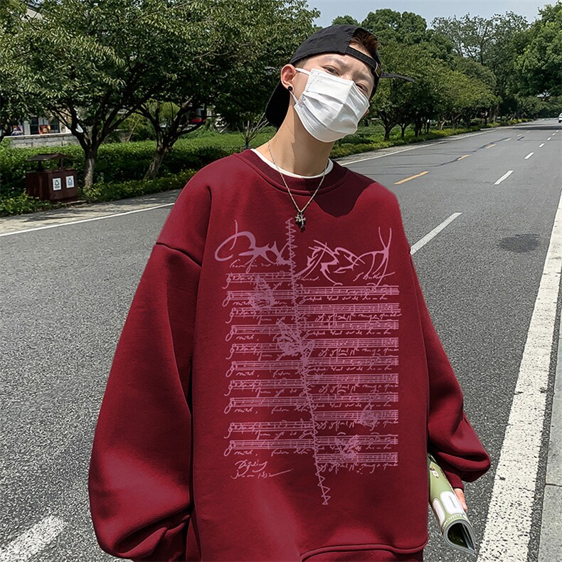 直播品质360克重磅美式卫衣H270特P28同步供应棉H270HM特P38,男装卫衣,电商A486