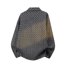 水洗牛仔外套男款春美式痞帅上衣服宽松休闲工装夹克JK1322-P75，男装工装外套，星座1103-3