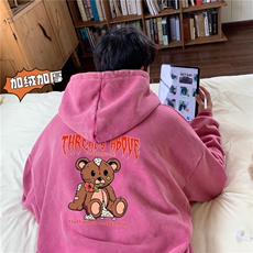 粉红色加绒