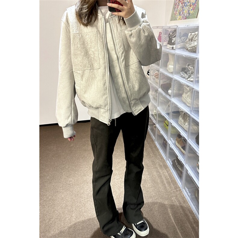 GOSNACE秋季短款夹克潮棒球服外套男女同款DY195-P80,男装夹克,星座1213