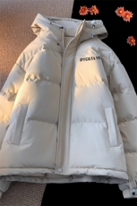 棉衣男冬季新款港风宽松连帽羽绒棉面包服学生棉服MF180-P69(现货，男装棉衣，星座214-3
