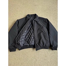 美式飞行服夹棉夹克男款cleanfit痞帅翻领短款行政外套YJ15-P70，男装夹克，星座1001-1