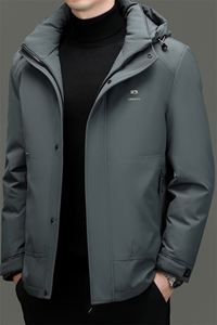 AK78150钱塘2020-3商务休闲新款冬季简约百搭中年男士羽绒服P300图片