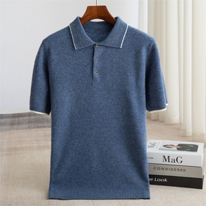 时尚男士秋季新款POLO衫 短袖休闲舒适 高品质面料图片