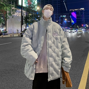 韩系温柔宽松羽绒棉服男2024新款冬季加厚潮牌面包服 W8047-P95图片