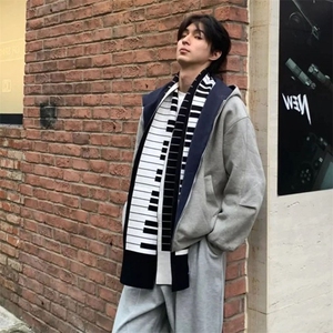 抖音得物高品质二开 26春装美式重磅宽松结构双面连帽卫衣外套W68图片