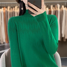 优雅气质女装针织衫NZ33937安迪绒时尚百搭长袖毛衣，女装针织衫/毛衣，暖姿羊绒