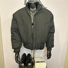 棕色美式复古飞行夹克男秋季bomber立领棒球服高级感短款工装外套，男装棉衣，星座1109-4
