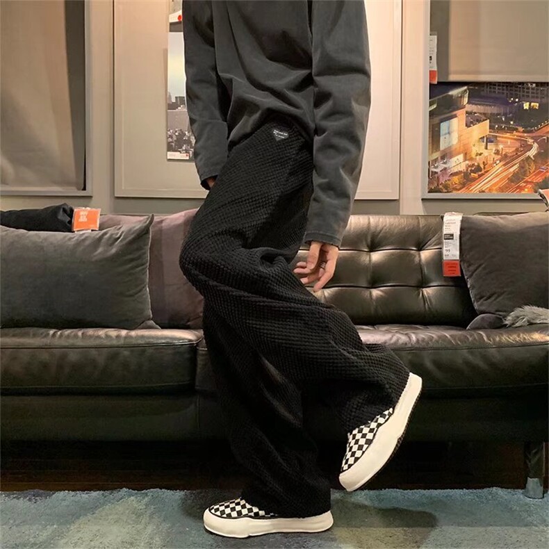 男春季休闲拖地裤K62P40,男装休闲裤,星座1116-2