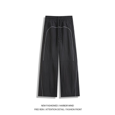 2025夏季新款美式潮流运动速干宽松休闲裤B315-K25745-特p35控68，男装休闲裤，电商B315