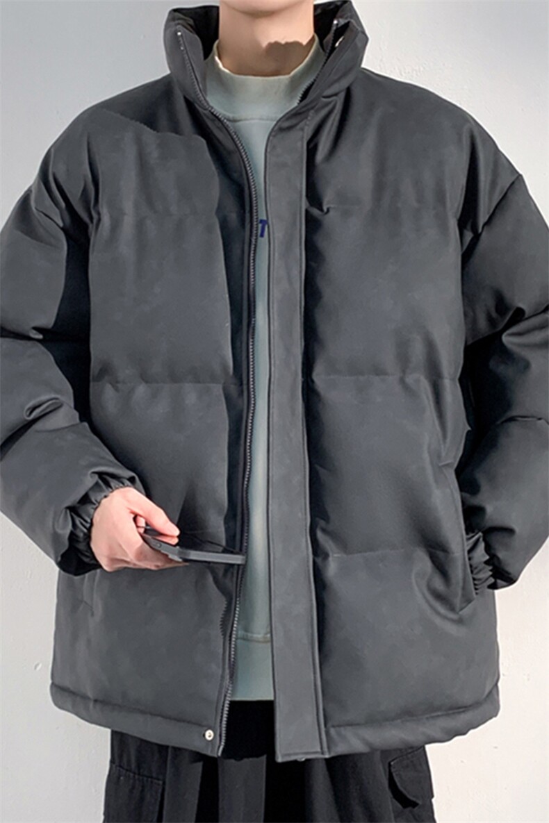 2024冬季新款光影墙现货1W件脏脏色皮棉衣M-5XHM24974-特P85,男装棉衣,电商A022