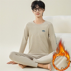 男士秋衣秋裤休闲薄款情侣保暖内衣套装两件套TZ2530-P42，男装棉衣，星座310B-3