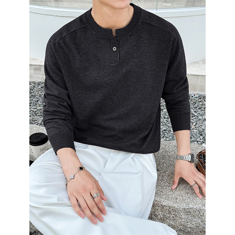 A135-2522秋冬男士打底毛衣超柔超糯四色可选P75控119，男装T恤，电商A135（原星座819）
