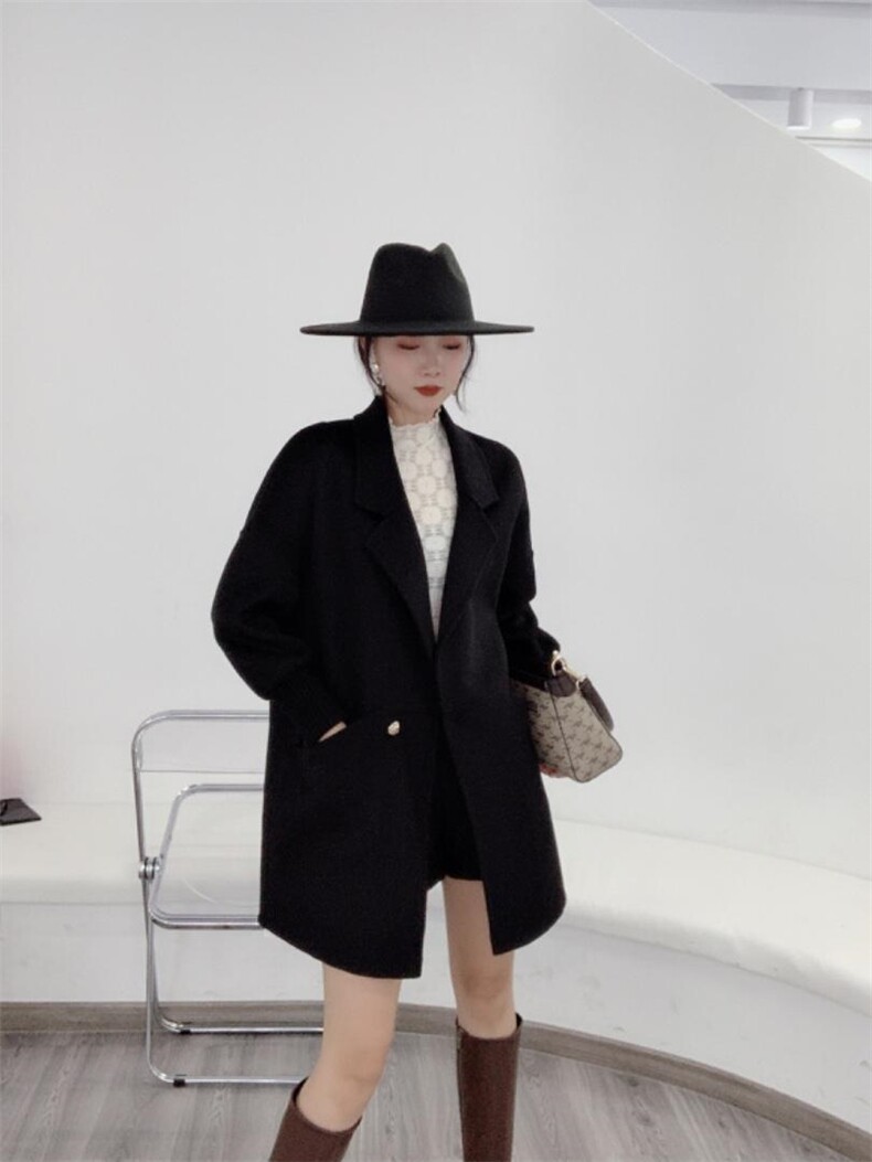 冬季双面羊毛大衣，其它，新依西阁