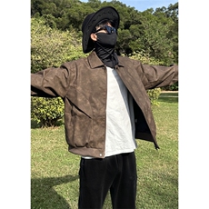 档口图美拉德复古皮衣男PU皮夹克外套J8926-P85加厚J8926JR-P95，男装夹克，星座1213
