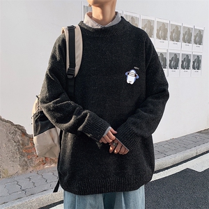 M19167-P45 加绒款-P65 加厚加绒毛衣男大码毛线衣男针织衫男线衫图片