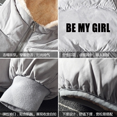 MY16004-P100加厚加绒连帽棉衣男大码棉服男面包服男，男装棉衣，电商A040A