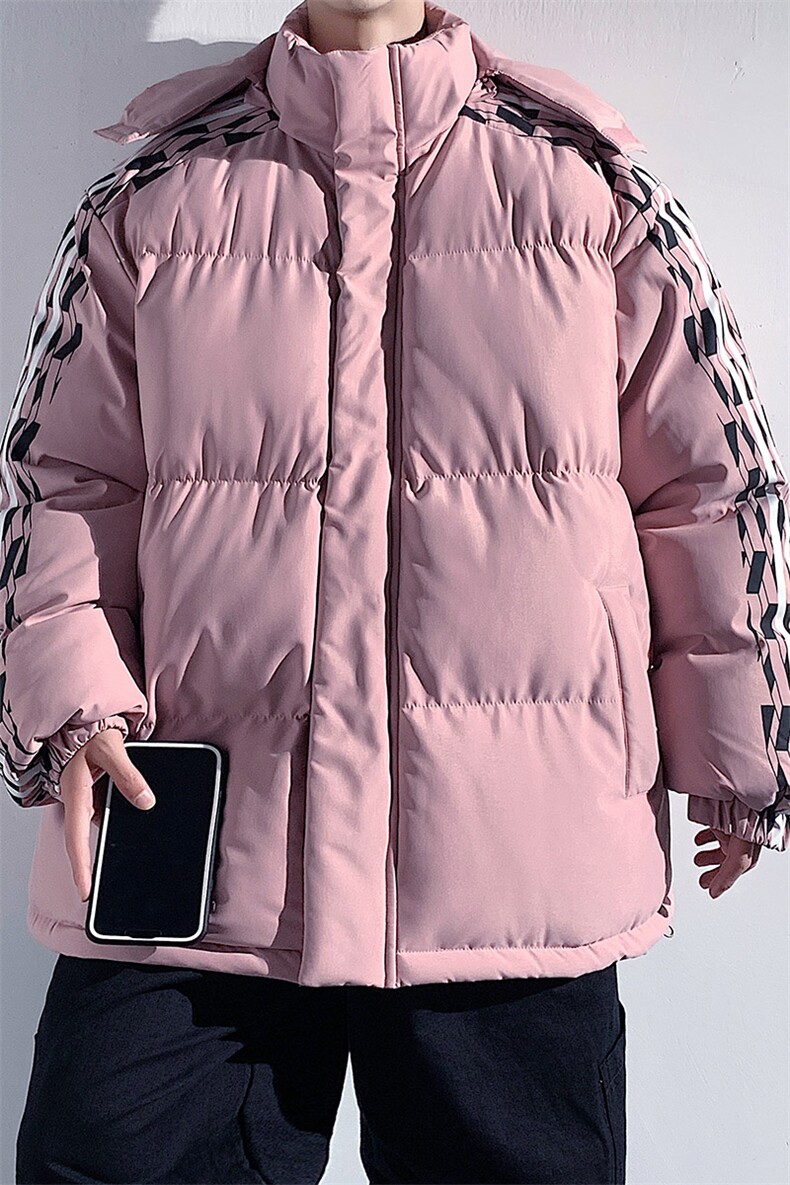 港风2026新品冬季宽松情侣装男装棉衣棉服冬装加厚外套D001-P105,男装棉衣,星座717