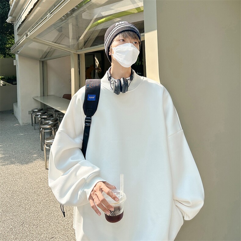 男装加绒加厚打底衫基础款高领卫衣B239-W222-P38,男装卫衣,星座514-2(原B239)
