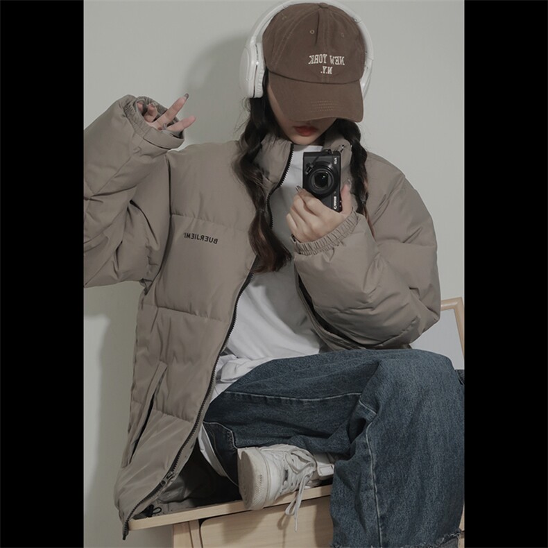 冬新时尚休闲中性冬季宽松立领菱形格薄棉衣潮休闲外套C576-P100，男装棉衣，星座911-2(原星座613-2）