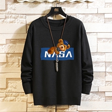 M67247-P45加绒47款-P6控68NASA圆领毛衣男大码针织衫毛线衣砖墙，男装针织衫/毛衣，电商A040A