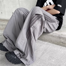 高街休闲裤男女韩版潮流时尚百搭宽松2024秋季ins长裤K5469-P42，男装休闲裤，星座412-3