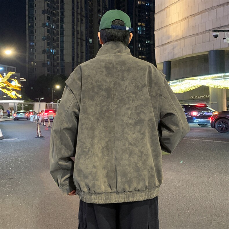 秋冬新款时尚休闲皮衣拉链外套男士JK02559-P95,男装皮衣,星座308B-2