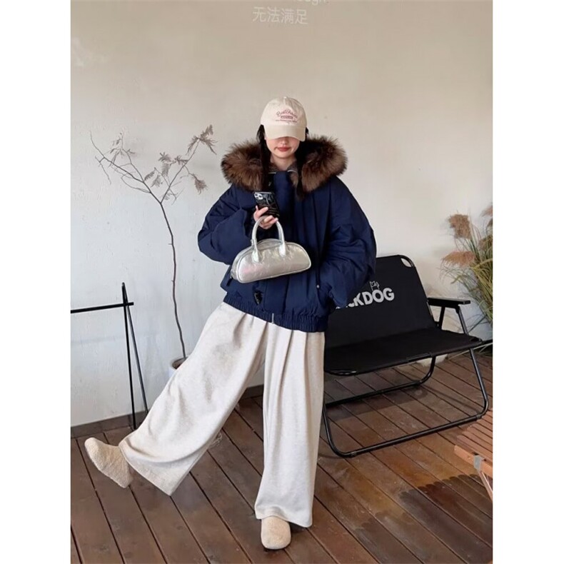 S845-P90新款简约气质潮流慵懒百搭时尚流行棉服外套,男装棉衣,星座617A-2