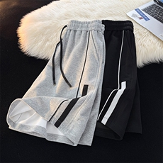 2025设计款休闲时尚卫裤潮男夏季五分裤短裤25XD23070特批35，男装休闲裤，电商A042