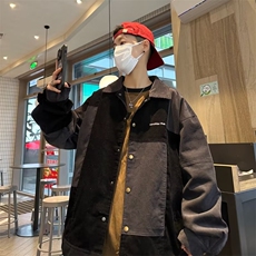 冬季新款日系复古灯芯绒外套男潮牌宽松学生衬衫夹克W5370-P60，男装夹克，星座412-2