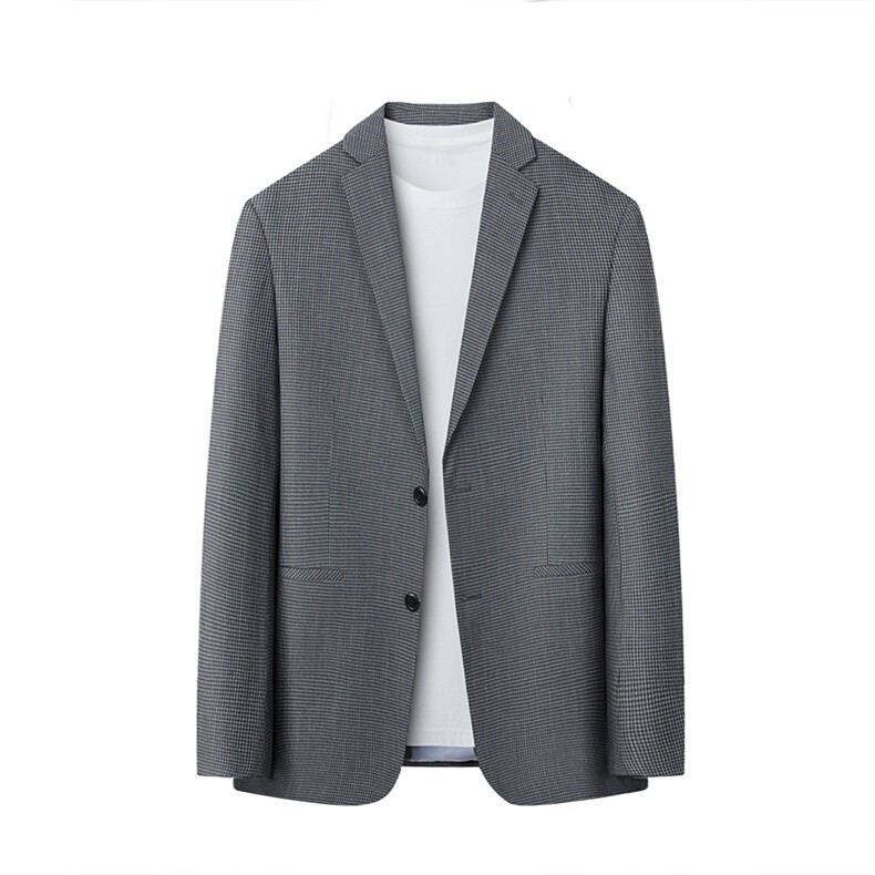25年主推新款高品质单西装西服外套春秋男士中青年休闲商务小西装,男装西服,钱塘723