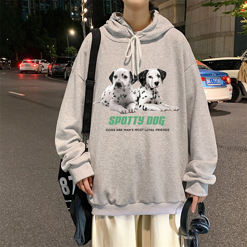 WY2263-P35纯棉连帽卫衣男大码运动帽衫宽松薄外套男,男装卫衣,电商A040