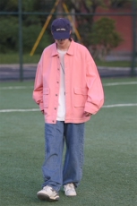 JK6089/P68秋装Cityboy港风工装立体大口袋水洗夹克男大码上衣，男装夹克，电商A141