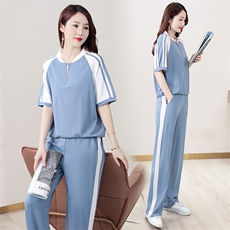 2024夏季新款女装运动套装简约大方休闲时尚舒适百搭，女装运动套装，凯瑟曼