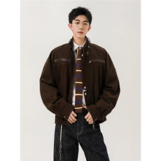 1506A/G2-JK85770/P84美式巴恩风立领工装夹克男女秋季百搭外套，男装夹克，星座1506A